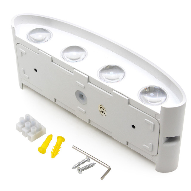 8W IP65 outdoor LED wall light up and down 